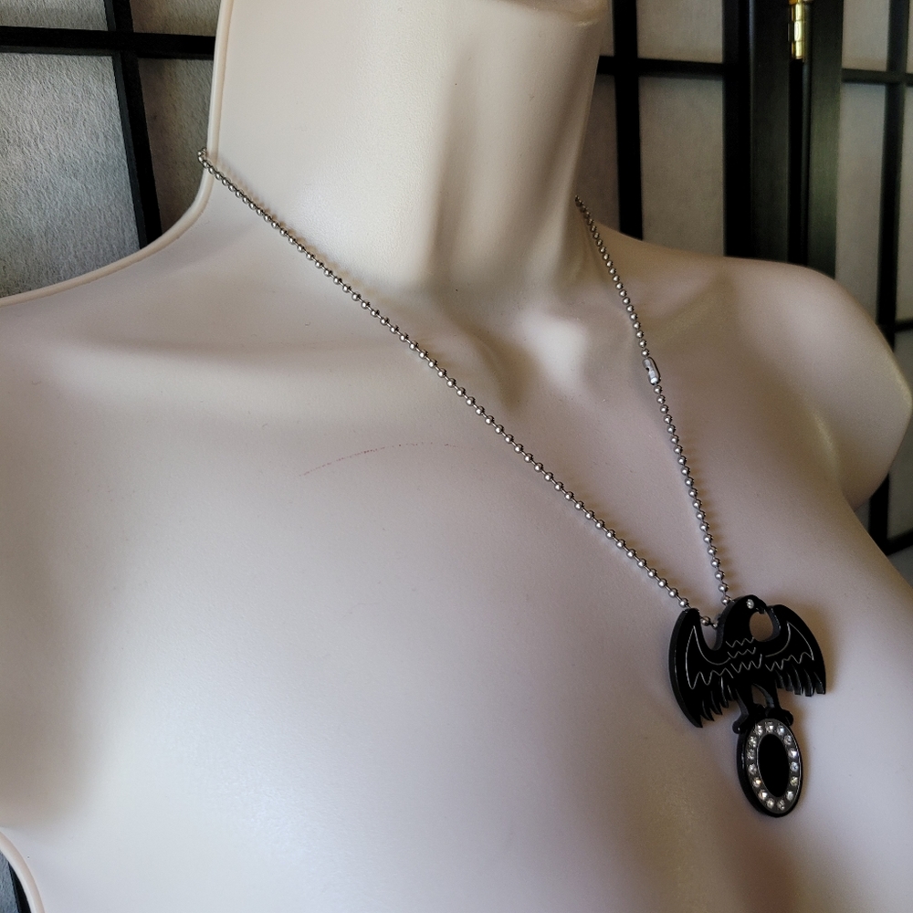 2/$8 • Rhinestone Bird Necklace - Picture 7 of 7